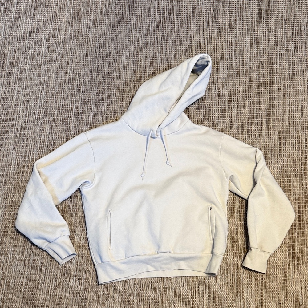 Aritzia White Hoodie